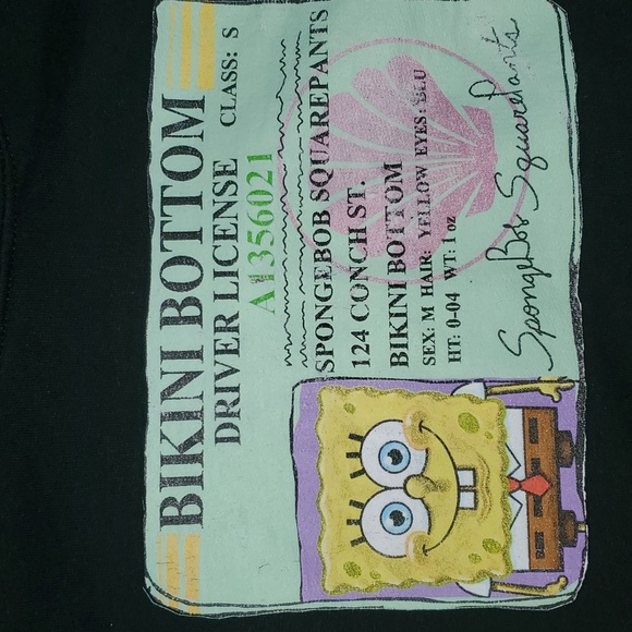 Sponge Bob SquarePants mens hoodie - Picture 3 of 7